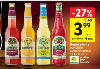 Intermarche Piwo somersby mango & lime oferta