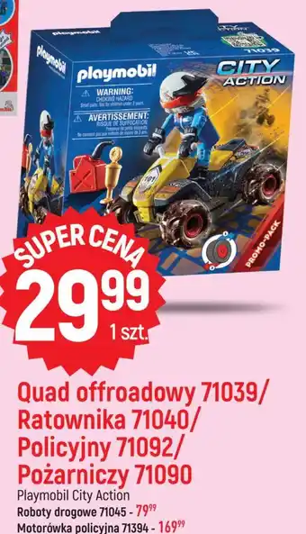 E.Leclerc Quad pożarowy 71090 playmobil oferta