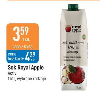 E.Leclerc Sok jabłkowy royal apple oferta