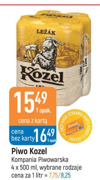 E.Leclerc Piwo kozel lezak oferta