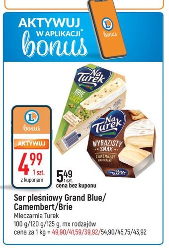 E.Leclerc Ser brie z zielonym pieprzem turek naturek oferta