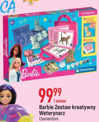 E.Leclerc Zestaw kreatywny barbie weterynarz clementoni oferta