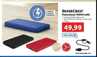 Lidl Power bank 10000 mah 1 SZT oferta