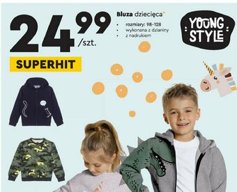 Biedronka Bluza dziecięca 98-128 cm 1 SZT oferta