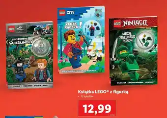 Lidl Książka z figurką misje zielonego ninja 1 SZT oferta