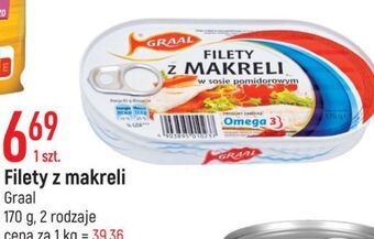 E.Leclerc Filety z makreli w sosie pomidorowym graal oferta