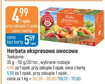 E.Leclerc Herbata słodka brzoskwinia teekanne oferta