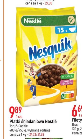 E.Leclerc Płatki śniadaniowe nesquik oferta
