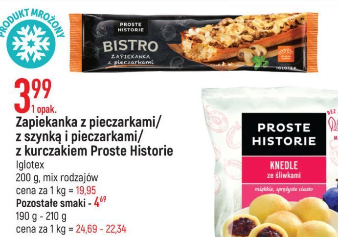 E.Leclerc Zapiekanka z kurczakiem iglotex proste historie bistro oferta