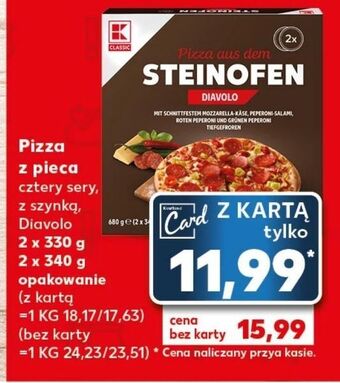 Kaufland Pizza 4 sery k-classic oferta