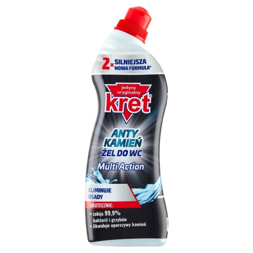 Carrefour Market Kret antykamień multi action żel do wc 750 g oferta