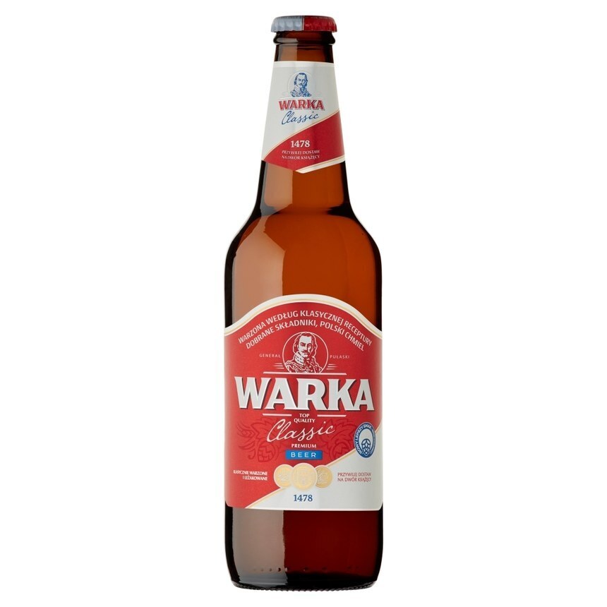 Lewiatan Warka classic piwo jasne 500 ml oferta