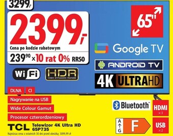 Media Expert Telewizor tcl oferta