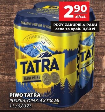 Top Market Piwo tatra oferta