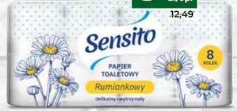 Społem Papier toaletowy sensito oferta