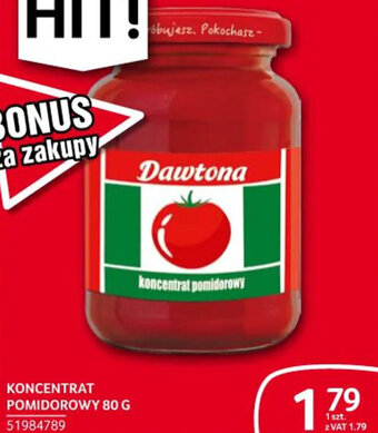 Selgros KONCENTRAT POMIDOROWY 80 G oferta