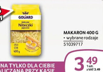 Selgros MAKARON 400 G oferta