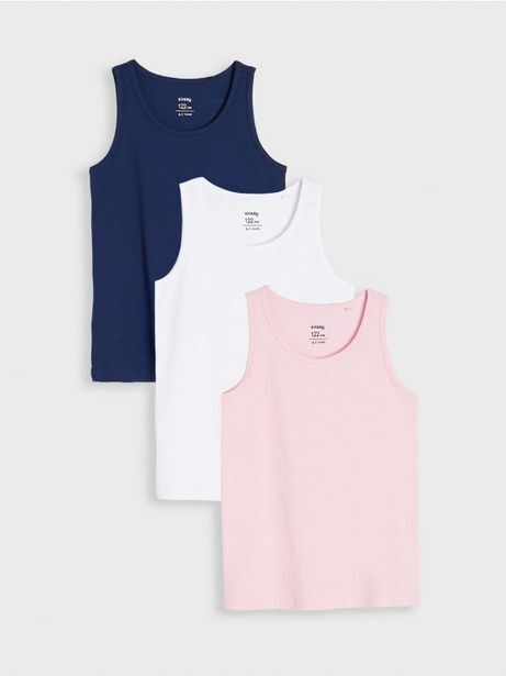 Sinsay Koszulki 3 pack oferta