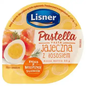 Torimpex Lisner pastella pasta jajeczna z łososiem 80 g oferta