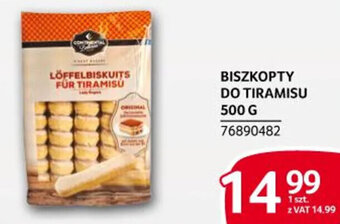 Selgros BISZKOPTY DO TIRAMISU 500 G oferta