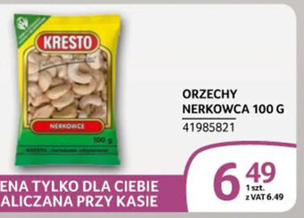 Selgros ORZECHY NERKOWCA 100g oferta