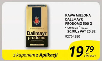 Selgros KAWA MIELONA DALLMAYR PRODOMO 500 G oferta