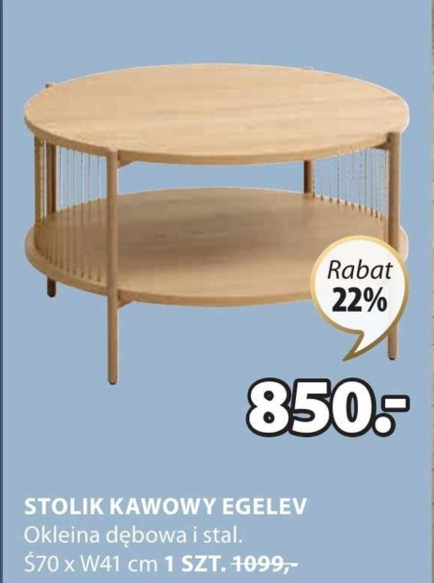 JYSK Stolik kawowy jysk oferta