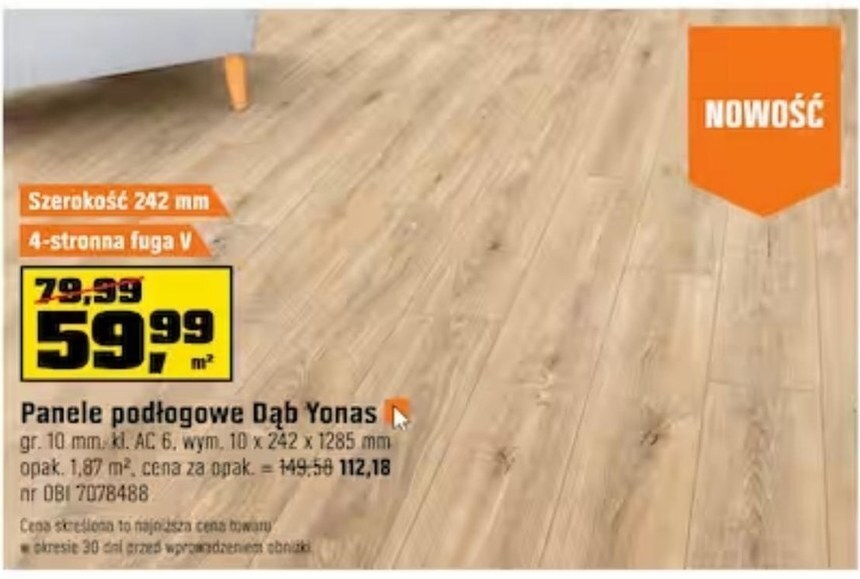 OBI Panel podłogowy oferta