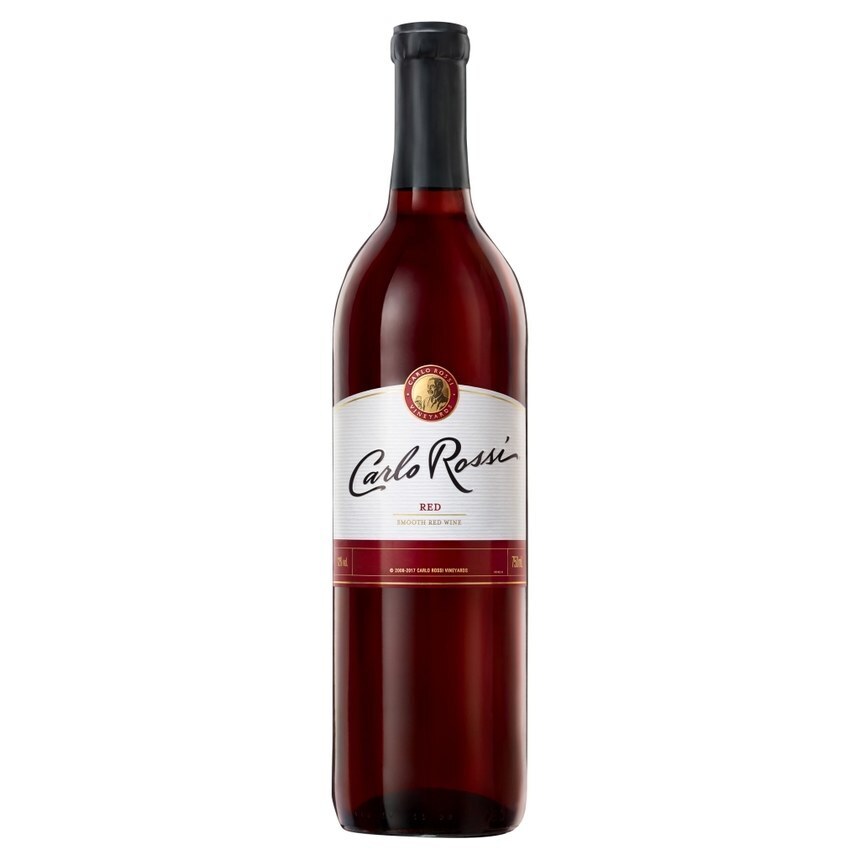 Wafelek Carlo rossi california red wino czerwone półwytrawne kalifornijskie 750 ml oferta