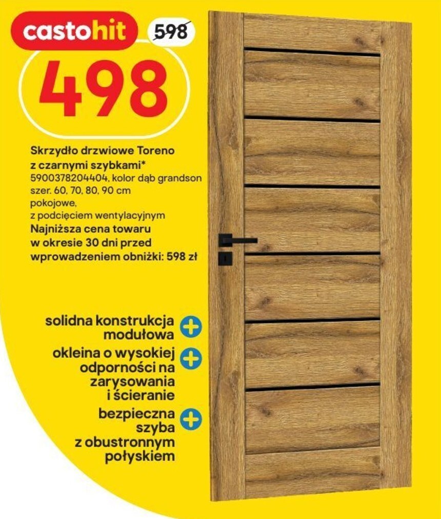 Castorama Skrzydło drzwiowe oferta