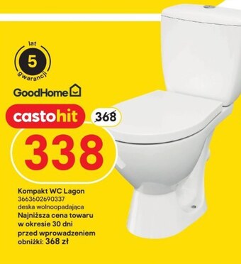 Castorama Kompakt wc goodhome oferta
