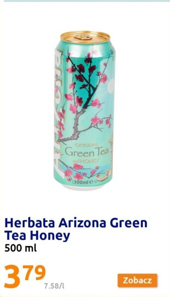 Action Herbata Arizona Green Tea Honey 500 ml oferta