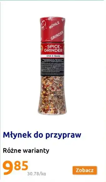 Action Młynek do przypraw oferta