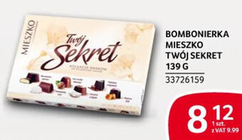 Selgros BOMBONIERKA MIESZKO TWÓJ SEKRET 139 G oferta