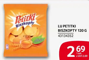 Selgros LU PETITKI BISZKOPTY 120 G oferta