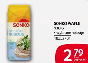 Selgros SONKO WAFLE 130 G oferta