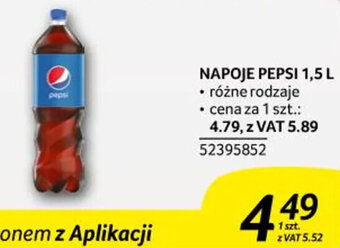 Selgros NAPOJE PEPSI 1,5 L oferta