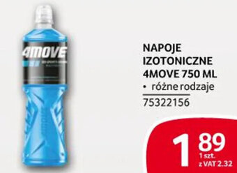Selgros NAPOJE IZOTONICZNE 4MOVE 750 ML oferta