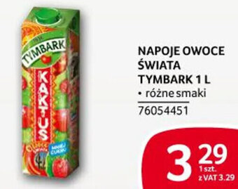 Selgros NAPOJE OWOCE ŚWIATA TYMBARK 1 L oferta