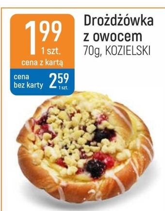 E.Leclerc Drożdżówka z owocem kozielski oferta