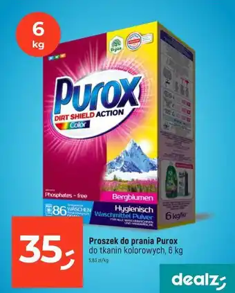 Dealz Proszek do prania color purox oferta