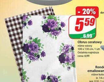 Dino Obrus ceratowy 100 x 130 cm oferta