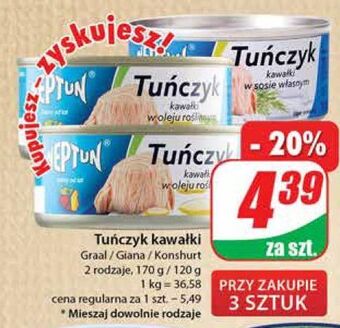 Dino Tuńczyk w sosie własnym neptun oferta