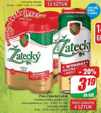 Dino Piwo zatecky svetly lezak oferta