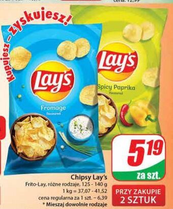 Dino Chipsy fromage lay's oferta