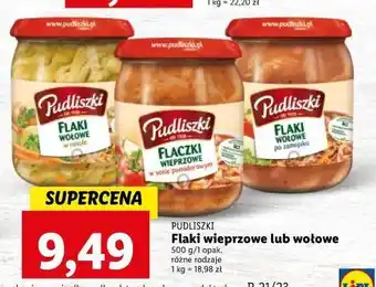 Lidl Flaki wołowe w rosole pudliszki oferta