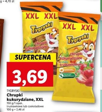 Lidl Chrupki czekoladowe tygryski oferta