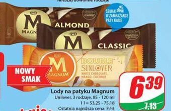 Lód almond algida magnum