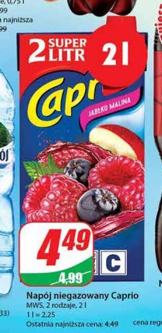 Dino Napój jabłkowo-malinowy caprio oferta