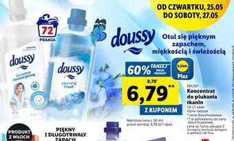 Lidl Koncentrat do płukania tkanin sensitive doussy oferta